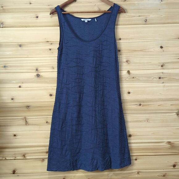 Toad& Co Samba Wave Tank Dress Womens Medium Blue - Picture 1 of 10